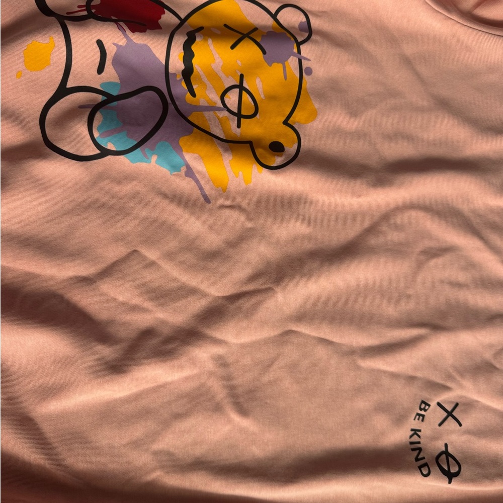 Kids 'Be Kind' Graphic Tee - Peach